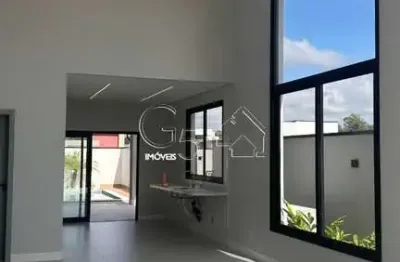 Casa de luxo em condomínio: 3 quartos, 2 suítes, 2 salas, 4 banheiros, 2 vagas de garagem em itupeva-sp, residencial pecan.