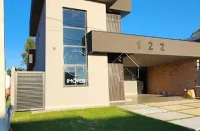 Casa em condomínio de alto padrão em itupeva-sp, 3 quartos, 1 suíte, 2 salas, 3 banheiros, 4 vagas, 215m² no horizonte azul.