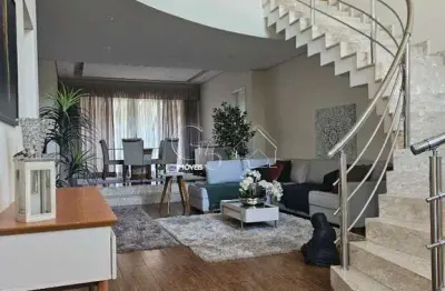 Casa de luxo em condomínio: 4 quartos, 4 suítes, 4 salas, 6 banheiros, 6 vagas de garagem em jundiaí mirim.