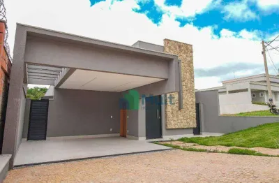 Casa térrea em excelente localização no condomínio san tiago ii com terreno de 491,34m² e 153,43m² de área privativa.