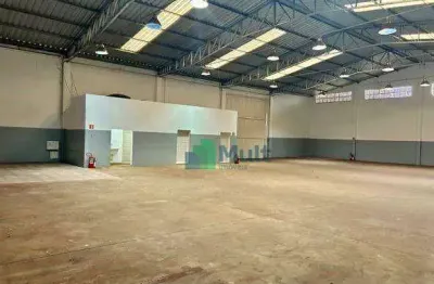 Galpão para alugar, 680 m² por r$ 9.283,56/mês - jardim jóquei clube - ribeirão preto/sp