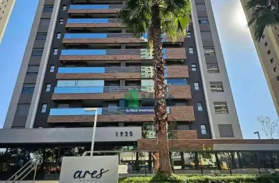 Apartamento novo de alto padrão de frente para a avenida localizado no bairro olhos d'água no condomínio ares com 110,80m² de área útil.