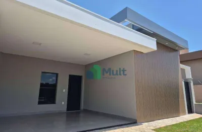 Casa nova térrea em condomínio em bonfim paulista- sp com terreno de 253m² e 147m² de área construída.