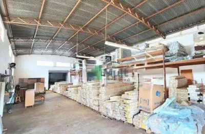Galpão comercial em excelente localização no bairro jd. maria goretti com terreno de 610m² e 454m² de área construída, próximo ao sus.