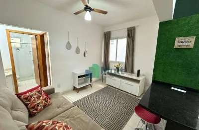 Apartamento mobiliado com 1 dormitório, 40 m² - bosque das juritis - ribeirão preto/sp