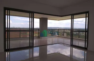 Apartamento com 4 dormitórios à venda, 376 m² por r$ 3.200.000,00 - jardim ilhas do sul - ribeirão preto/sp