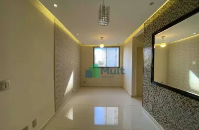 Apartamento com 2 quartos para alugar, 48 m² - reserva sul condomínio resort - ribeirão preto/sp