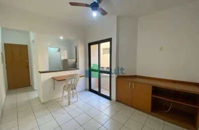 Apartamento com 1 quarto semi mobiliado para alugar, 31 m² - vila ana maria - ribeirão preto/sp