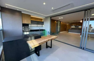 Apartamento com 4 dormitórios para alugar, 228 m² por r$ 17.058,65/mês - jardim ilhas do sul - ribeirão preto/sp