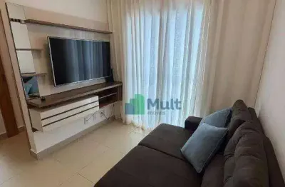 Apartamento mobiliado com 2 quartos para alugar, 56 m² - jardim olhos d’água - ribeirão preto/sp