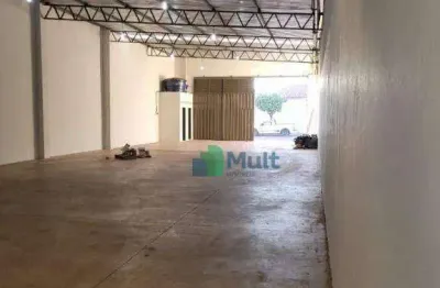 Galpão para alugar, 130 m² - jardim jóquei clube - ribeirão preto/sp
