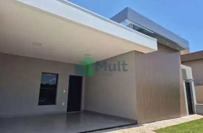 Casa Nova Térrea em Condomínio em Bonfim Paulista- SP com terreno de 253m² e 147m² de área construída. - CA1787