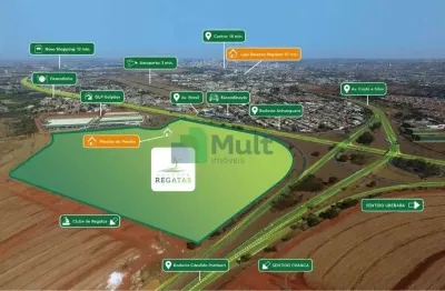 Terreno Comercial em Avenida, Reserva Regatas – Urba Construtora; Próximo às Rodovias Anhanguera e Cândido Portinari, terreno com 174,67m². - TE0261