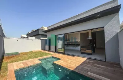 Casa Térrea em Condomínio Fechado localizado no Vivendas da Mata com 308m² de terreno e 173m² de área construída - CA1672