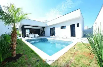 Casa térrea quatro suites condomínio maison du parc