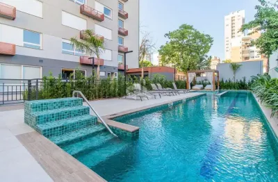 Studio mobiliado ao lado da puc - vista incrível e infraestrutura completa!