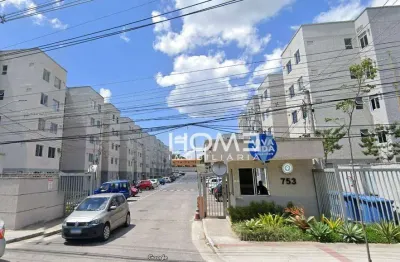 Apartamento com 2 dormitórios à venda, 43 m² por r$ 180.000,00 - santa cruz - rio de janeiro/rj