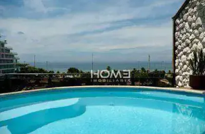 Cobertura com 5 dormitórios à venda, 336 m² por r$ 4.490.000,00 - barra da tijuca - rio de janeiro/rj