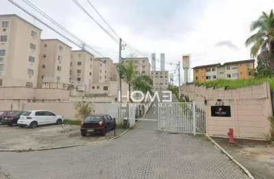 Apartamento com 2 dormitórios à venda, 43 m² por r$ 65.000,00 - campo grande - rio de janeiro/rj