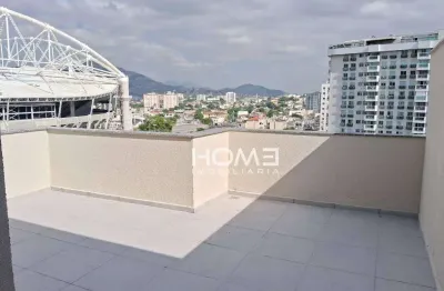 Cobertura com 2 dormitórios à venda, 80 m² por r$ 550.000,00 - engenho de dentro - rio de janeiro/rj
