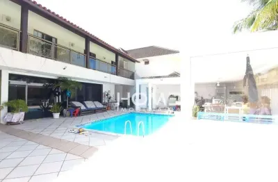 Casa com 4 dormitórios à venda, 600 m² por r$ 3.875.000,00 - barra da tijuca - rio de janeiro/rj