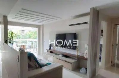 Cobertura com 3 dormitórios à venda, 132 m² por r$ 1.250.000,00 - recreio dos bandeirantes - rio de janeiro/rj