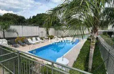 Apartamento com 2 dormitórios à venda, 42 m² por r$ 143.000,00 - santa cruz - rio de janeiro/rj