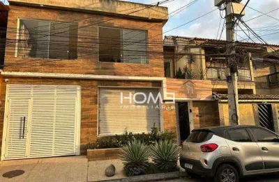 Sobrado com 4 dormitórios à venda, 260 m² por r$ 997.500,00 - gardênia azul - rio de janeiro/rj