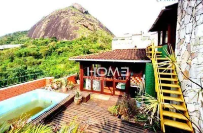Cobertura com 3 dormitórios à venda, 180 m² por R$ 3.500.000,00 - Lagoa - Rio de Janeiro/RJ