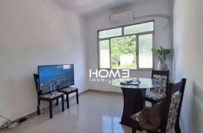 Apartamento com 1 dormitório à venda, 46 m² por r$ 715.000,00 - humaitá - rio de janeiro/rj