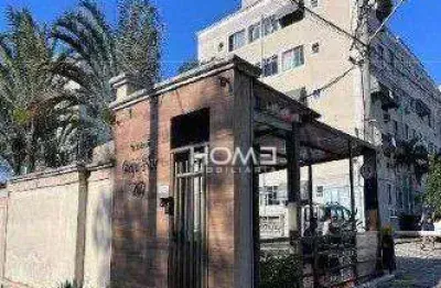 Apartamento com 2 dormitórios à venda, 49 m² por r$ 80.000,00 - honório gurgel - rio de janeiro/rj
