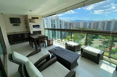 Apartamento com 4 dormitórios à venda, 179 m² por r$ 2.950.000,00 - barra da tijuca - rio de janeiro/rj