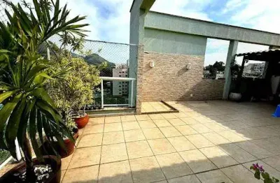 Cobertura com 2 dormitórios à venda, 137 m² por r$ 683.000,00 - freguesia de jacarepaguá - rio de janeiro/rj