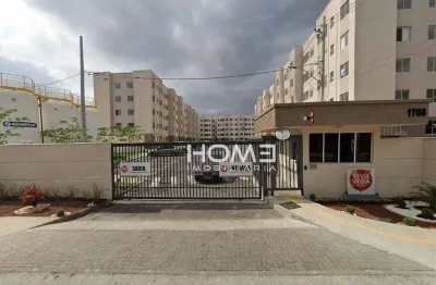 Apartamento com 2 dormitórios à venda, 41 m² por r$ 64.000,00 - campo grande - rio de janeiro/rj