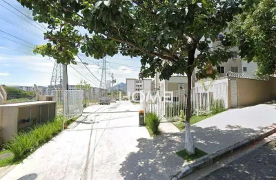 Apartamento com 2 dormitórios à venda, 39 m² por r$ 60.000,00 - guaratiba - rio de janeiro/rj