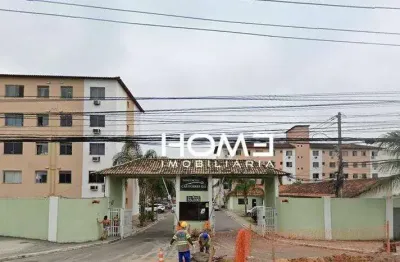 Apartamento com 2 dormitórios à venda, 54 m² por r$ 95.000,00 - bangu - rio de janeiro/rj