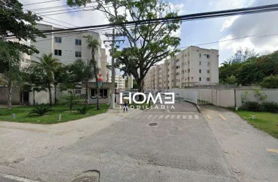 Apartamento com 2 dormitórios à venda, 41 m² por r$ 101.000,00 - santa cruz - rio de janeiro/rj