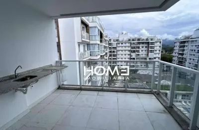 Apartamento com 3 dormitórios à venda, 89 m² por r$ 660.000,00 - recreio dos bandeirantes - rio de janeiro/rj