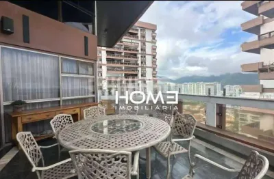 Apartamento com 4 dormitórios à venda, 304 m² por r$ 4.750.000,00 - barra da tijuca - rio de janeiro/rj