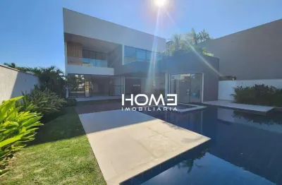 Casa com 5 dormitórios à venda, 850 m² por r$ 10.000.000,00 - barra da tijuca - rio de janeiro/rj