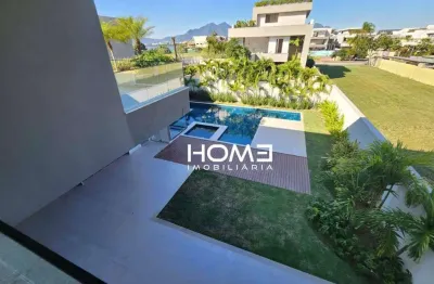 Casa com 5 dormitórios à venda, 850 m² por r$ 10.000.000,00 - barra da tijuca - rio de janeiro/rj