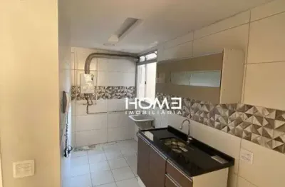 Apartamento com 2 dormitórios à venda, 43 m² por r$ 145.000,00 - campo grande - rio de janeiro/rj