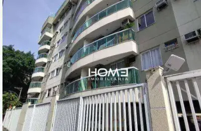 Vendo lindo apartamento no pechincha – 64m² | 2 quartos  vista livre