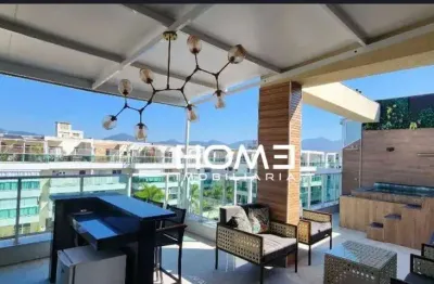 Cobertura duplex dos sonhos no recreio – piscina aquecida, automação total e energia solar!