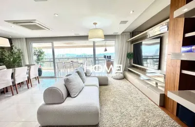 Apartamento com 4 dormitórios à venda, 192 m² por r$ 3.300.000,00 - barra da tijuca - rio de janeiro/rj