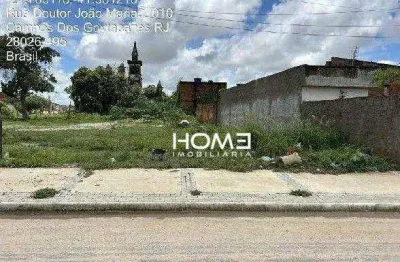 Terreno à venda, 305 m² por r$ 76.000,00 - parque aurora - campos dos goytacazes/rj