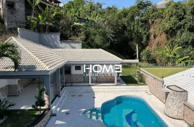 Casa com 4 quartos, 587 m² - venda por r$ 2.350.000 ou aluguel por r$ 14.786/mês - freguesia de jacarepaguá - rio de janeiro/rj