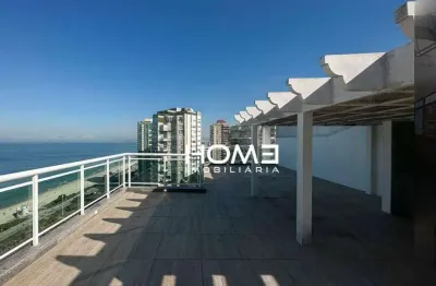 Cobertura com 4 dormitórios à venda, 369 m² por r$ 3.500.000,00 - barra da tijuca - rio de janeiro/rj