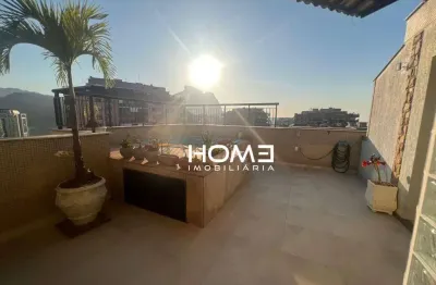 Cobertura com 3 quartos à venda, 201 m² por r$ 2.300 - barra da tijuca - rio de janeiro/rj