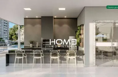 Apartamento com 2 quartos c/varanda à venda, 43 m² por R$ 263.490 -